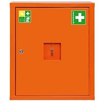 Armario de primeros auxilios EUROSAFE 1 puerta naranja 490x560x200 mm Söhngen