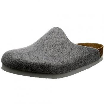 Birkenstock Amsterdam, Zapatillas de casa de fieltro Unisex Adulto, Gris