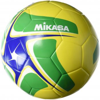 MIKASA Fútbol sce501 Soporte y footvoll eyball, Amarillo/Verde/Azul/Blanco, 5, 1302