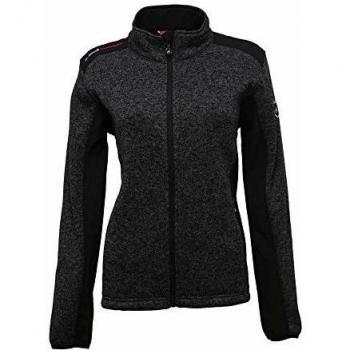 Peak Mountain - Chaqueta de Lana Mujer AVIRO-Gris foncé-L