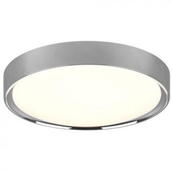 Plafón LED Dimmerizable Clarimo 33 cm Cromo 18W 1600lm 3000K IP44