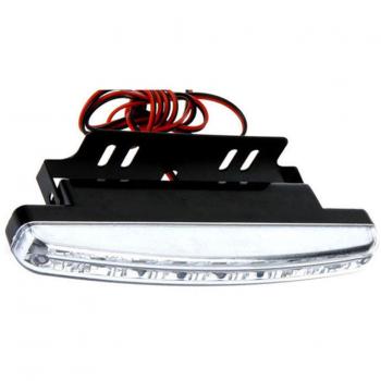 Ularma 8LED día conducir luz corriente DRL coche niebla lámpara impermeable blanco DC 12V