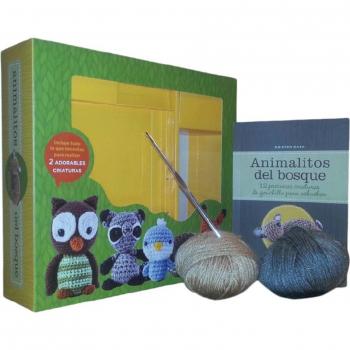 Kit Animalitos del bosque: 12 preciosas criaturas de ganchillo para achuchar