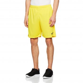 Joma Nobel Pantalones Cortos, Hombres, Amarillo, 2XS