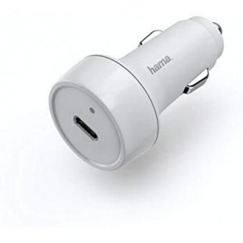Hama 00183278 - Cargador (Auto, Encendedor de cigarrillos, 9 V, 3 A, Blanco)