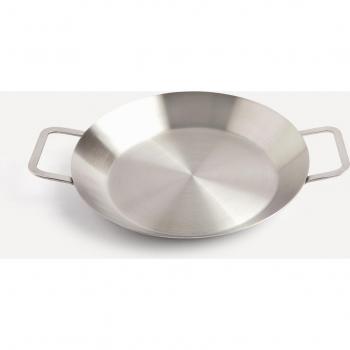 Paellera Multiply Deluxe con Tapa de Cristal y Asas Ergonómicas