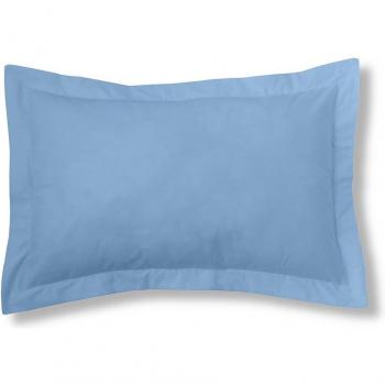 Funda de cojín Alexandra House Living Azul Claro 55 x 55 + 5 cm