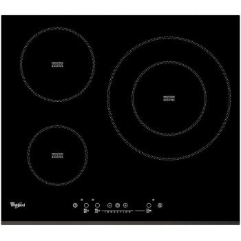 Whirlpool - Placa de inducción acm334/bf con 3 zonas de cocción