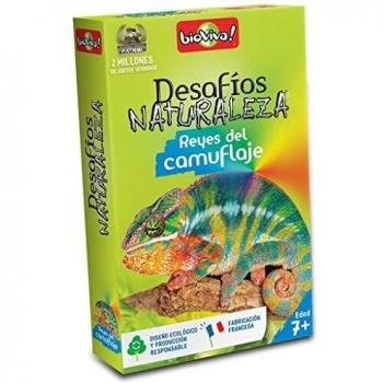 Desafíos Naturaleza: Reyes del camuflaje - Juego de Cartas en Español