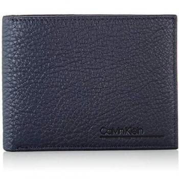 Calvin Klein - Ck Bombe' Billfold 8cc, Carteras Hombre, Azul