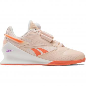 Reebok Legacy Lifter III Women's Cross Training Shoes Beige/Orange - Size 40