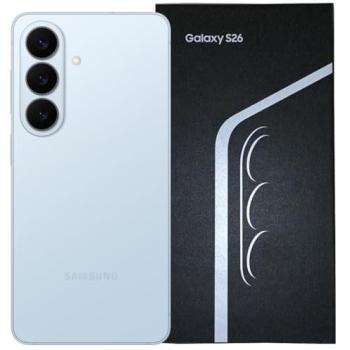 Smartphone Samsung Galaxy S26 5G 512GB Azul Cielo, 12GB RAM, 6.3 FHD+
