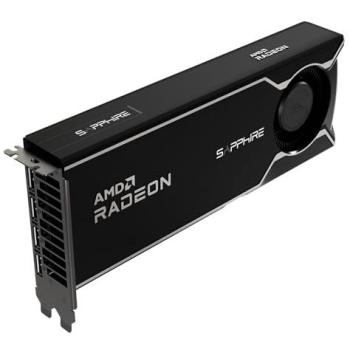 Sapphire Radeon AI PRO R9700 32GB GDDR6 Lite Graphics Card with Quad DisplayPort