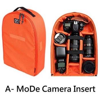 Cámara Insertar resistente al agua a prueba de golpes partición acolchada bolsa funda mochila para Nikon Canon DSLR SLR Lente De Protección Case