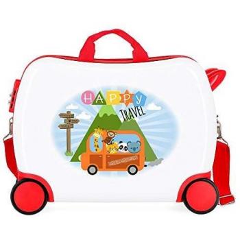 Roll Road Little Me Maleta Infantil Multicolor 50x38x20 cms Rígida ABS Cierre combinación 34L 2,1Kgs 4 Ruedas Equipaje de Mano