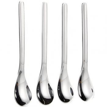 Set de 4 cucharillas para espresso Coffee Passion de Villeroy & Boch, acero inoxidable 18/10, aptas para lavavajillas