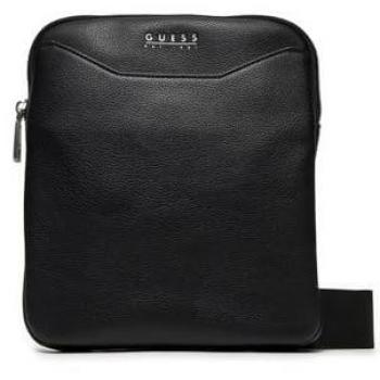Bandolera Guess Mestre Negra HMMETU P4223 para Hombre, Poliéster, Tamaño Único