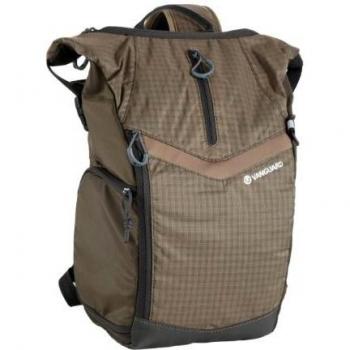 Vanguard Reno - Mochila para cámara espaciosa, Convertible en Mochila Convencional, Color Verde Caqui, Talla 34