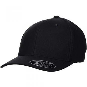 Flexfit 110 Cool & Dry Mini Pique Cap - Black