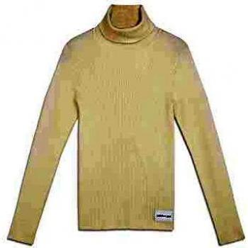 Calvin Klein J20J212158 Maglia a Collo Alto Mujeres Beige S