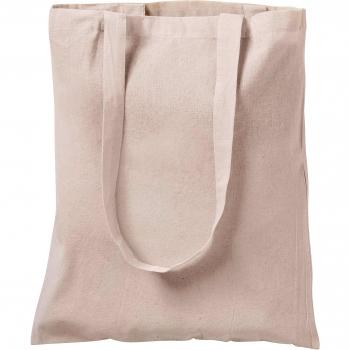 Bolsa tote de algodón natural, para ir de compras, 10 unidades Marfil blanco crema
