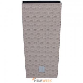 Maceta Rato 11,4 Litros - 20 X 20 X 37,6 Cm - Mocca - Prosperplast