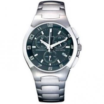 FESTINA F6698/2 - Reloj de Caballero de Cuarzo, Correa de Acero Inoxidable Color Plata