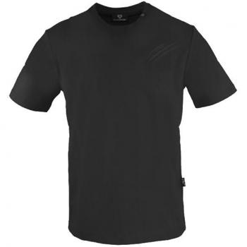 Plein Sport Black Cotton T-Shirt - XXL