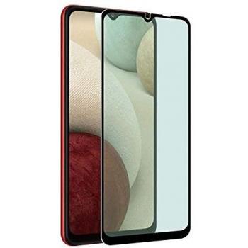 Vidrio Templado Antibacteriano Muvit Tiger para Samsung Galaxy A12/A12s, Negro Transparente