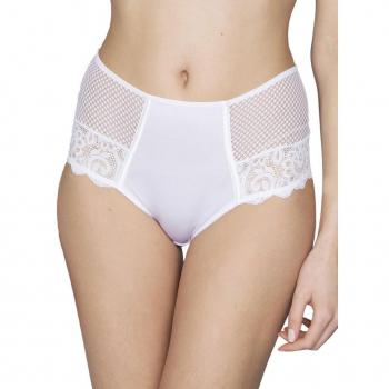 Maison Lejaby Gaby Braga Alta, Blanco Blanco 03, 44 para Mujer