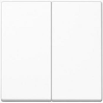 Botón de control inteligente doble estándar Jung A1702WW, Duroplast, serie A, blanco