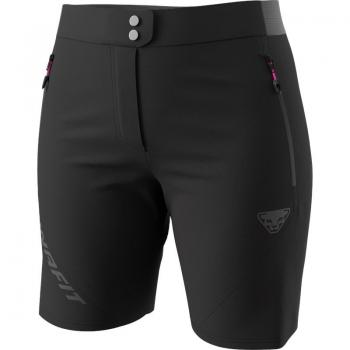 Dynafit Pantalones Cortos Transalper 2 Light Dynastretch para mujer en color negro, talla M