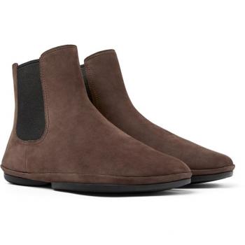 Camper Right Nina Women's Ankle Boots - Brown Suede, Size 40