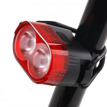 Luz trasera, GVDV Luz de la Bici USB Recargable, Sensor Inteligente Linterna para Bicicleta con 6 modos, Impermeable IPX6, Fácil de Instalación para Ciclismo Seguridad