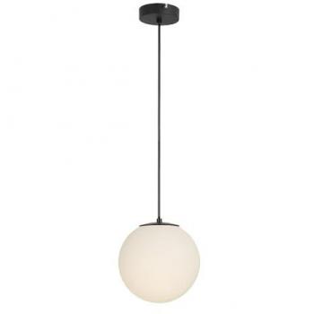 Lámpara Colgante Boston Negro Opal 1xE14