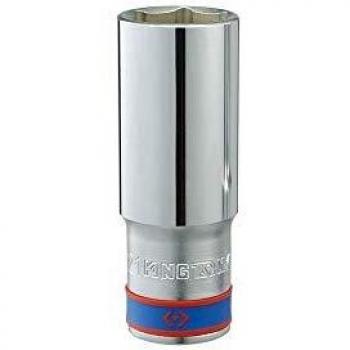 Llave de tubo profunda King Tony 423513M - 6 puntos de 13 mm, 1/2 pulgadas