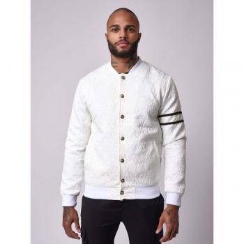 Project X Paris Baroque-Style Jacket for Men - White