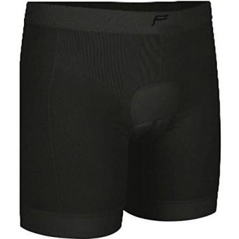 F-Lite Boxer Pantalón Corto de Ciclismo con Acolchado Cosido Body para Hombre, Men's, Negro, M