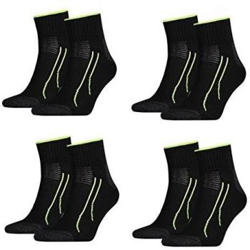 Puma Quarter Performance Train - Paquete de 4 Negro