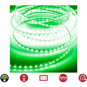 Tira de LED 50m 60 LEDs/m 4,2W/m Verde EDM 220-240V IP44