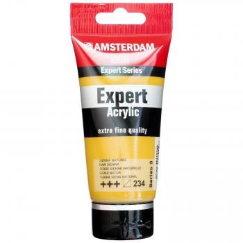 Tubo de pintura acrílica 75 ml Tierra de Sienna Natural 234 - Expert Acrylic - Amsterdam