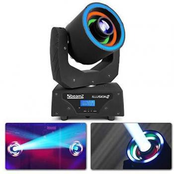 Beamz Illusion 2 Proyector LED 30W Blanco 3 en 1 SMD RGB Aro DMX/Autónomo Negro
