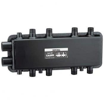 Separador hidráulico colector Caleffi Sepcoll 559022 Negro 90mm