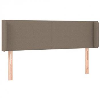 Cabecero LED Tapizado Tortora 147x16x78/88 cm