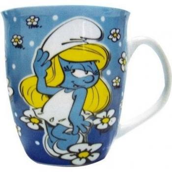 Unitedlabels 807584 - Taza, diseño de los pitufos, color azul