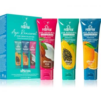 Dr.PAWPAW Age Renewal Hand Cream Collection - Pack de 3 cremas para manos (Orange & Mango, Cocoa & Coconut, Naturally Fragranced) 50ml
