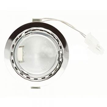 Portalampara y Bombilla Halógena para Campana Extractora Balay Ø 70 mm, compatible con Bosch y Siemens, potencia de 20W