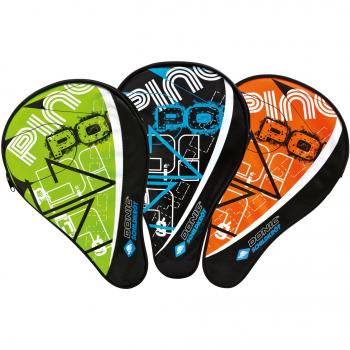 Donic-Schildkröt Funda para Raqueta de Tenis de Mesa Classic, Compartimiento para 3 Pelotas, Multicolor, 818506