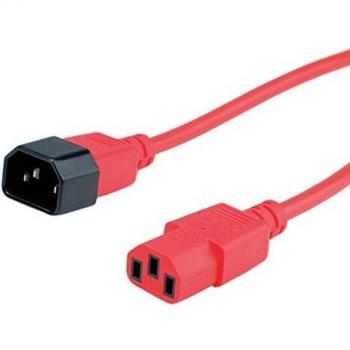 Roline Cable de interconexión Entre aparatos, Rojo, 1,8 m