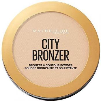 Maybelline New York - City Bronzer Polvos Bronceadores Mate para Pieles Claras, Tono 100 Light Cool